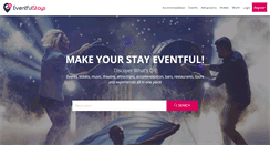 Desktop Screenshot of eventfulstays.com